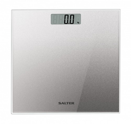 Salter 9037 SVGL3R Salter Glass Electronic Digital Bathroom Scale - Silver Glitter image 2