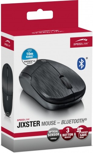 Speedlink pele Jixster Bluetooth, melna (SL-630100-BK) image 2