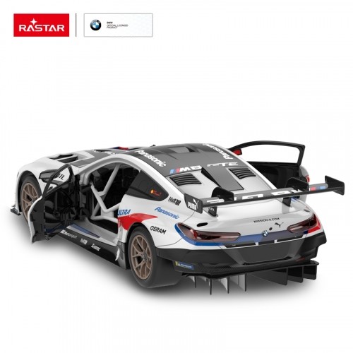 RASTAR R/C 1:18 rādiovadāms auto BMW M8 GTE, 97200 image 2