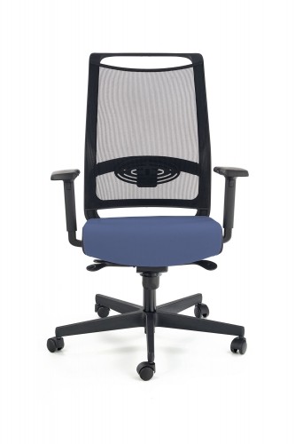 Halmar GULIETTA  office chair, color: black / blue image 2