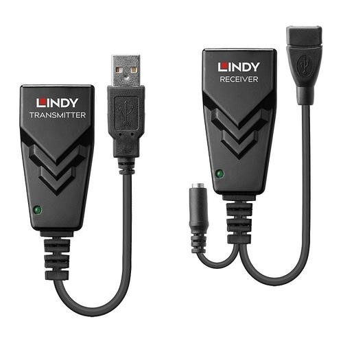 Lindy 42674 network extender Network transmitter &amp; receiver Black image 2
