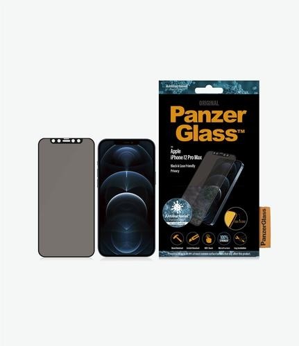 PanzerGlass Apple iPhone 12 Pro Max Edge-to-Edge Privacy Anti-Bacterial image 2