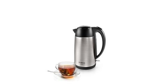 Bosch TWK3P420 electric kettle 1.7 L 2400 W Black, Stainless steel image 2