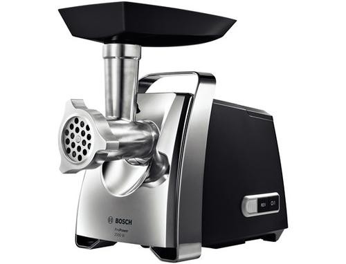 Bosch MFW67440 mincer 700 W Black, Stainless steel image 2