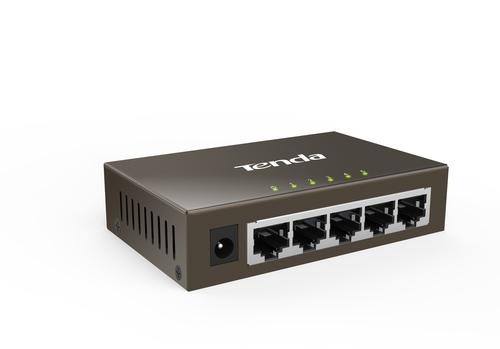 Tenda TEG1005D network switch Gigabit Ethernet (10/100/1000) Grey image 2