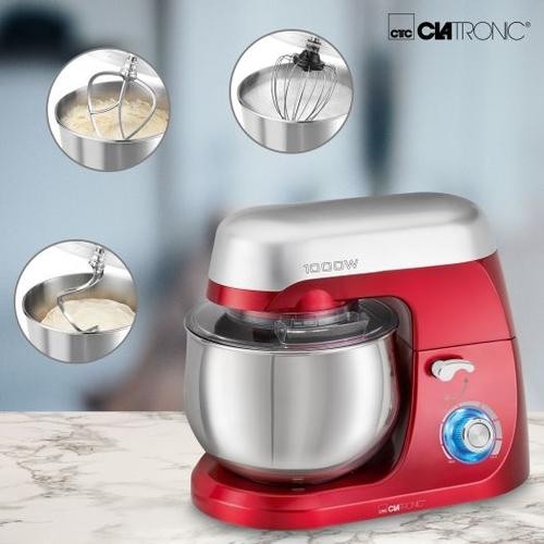 Clatronic KM 3709 food processor 1000 W 5 L Red image 2