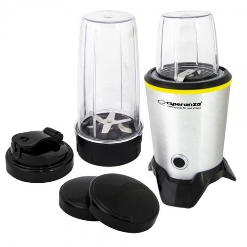 Esperanza EKM028 blender Tabletop blender 1000 W Black, Stainless steel image 2