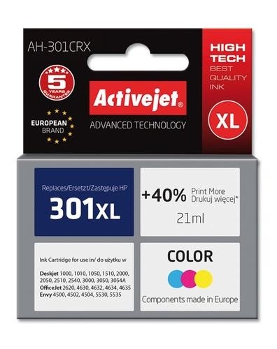Activejet ink for Hewlett Packard No.301XL CH564EE image 2