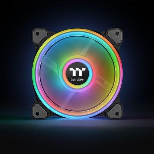 Thermaltake Riing Quad 14 RGB Computer case Fan 14 cm Black image 2