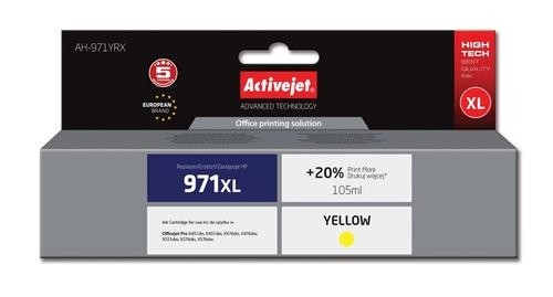 Activejet ink for Hewlett Packard No.971XL CN628AE image 2