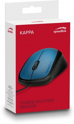 Speedlink компьютерная мышь Kappa USB, синий (SL-610011-BE) image 2