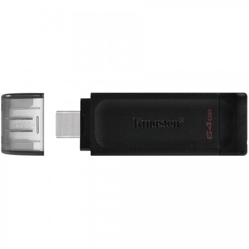 Kingston 64GB USB-C 3.2 Gen 1 DataTraveler 70 EAN: 740617305302 image 2