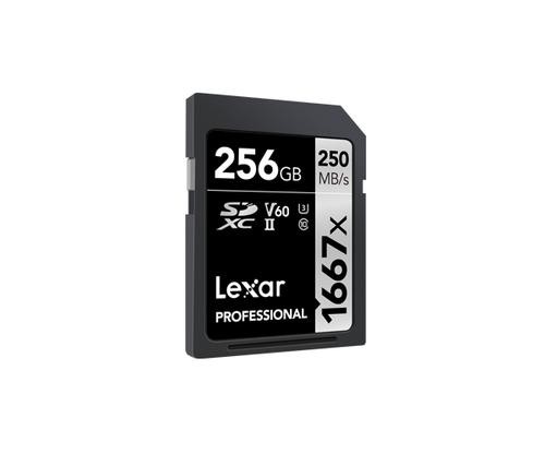 Lexar SDXC, 256 GB memory card UHS-II Class 10 image 2