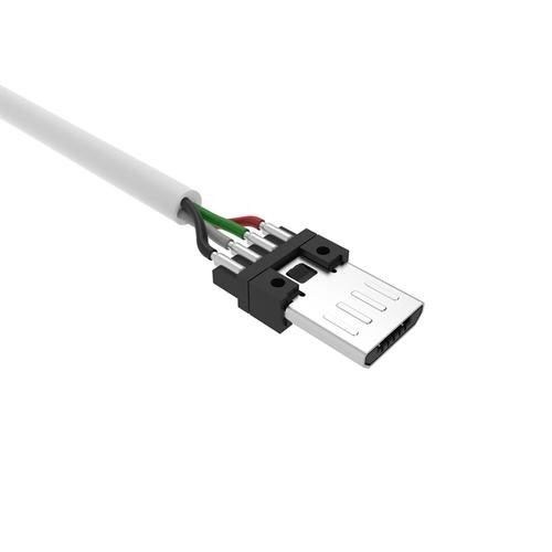 Silicon Power Boost Link PVC LK10AB USB cable USB 2.0 USB A Micro-USB B White image 2