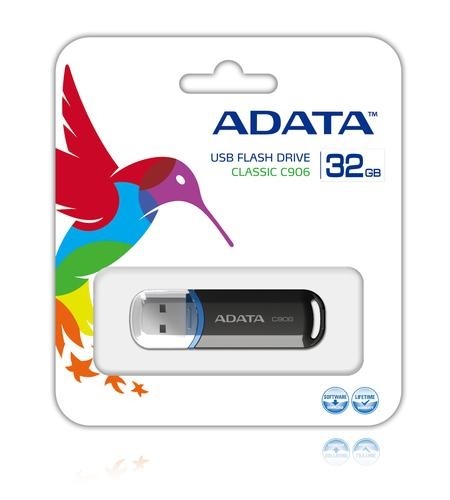 ADATA 32GB C906 USB flash drive USB Type-A 2.0 Black image 2