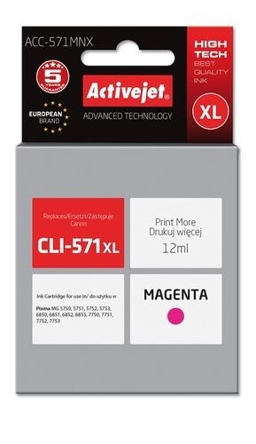 Activejet ink for Canon CLI-571M XL image 2