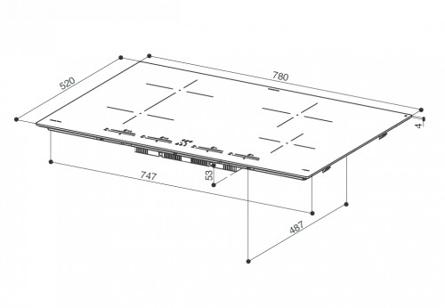 Induction hob Faber FCH 84 BK KL image 2