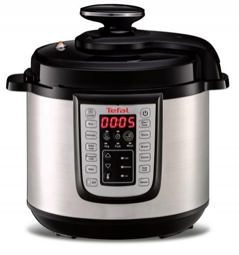 Tefal FAST &amp; DELICIOUS CY505E10 electric pressure cooker 6 L Black, Stainless steel 1100 W image 2