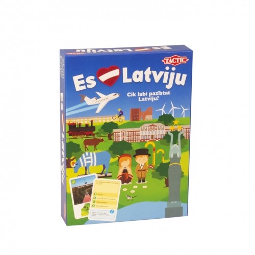 TACTIC Galda spēle "Es mīlu Latviju" (Latviešu val.) image 2