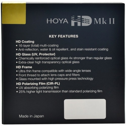 Hoya Filters Hoya filter circular polarizer HD Mk II 55mm image 2