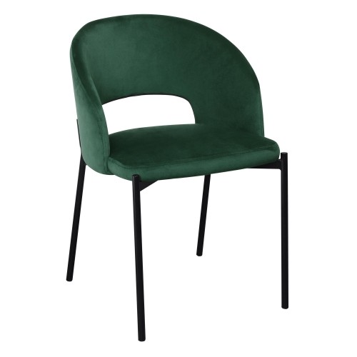 Halmar K455 chair color: dark green image 2
