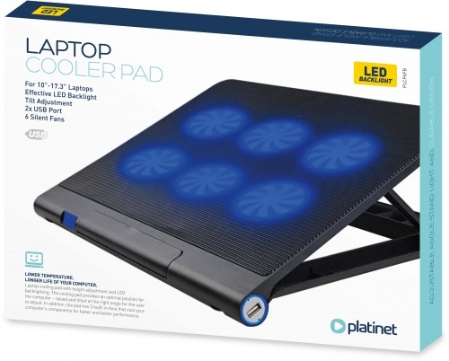 Platinet laptop cooler pad PLCP6FB image 2