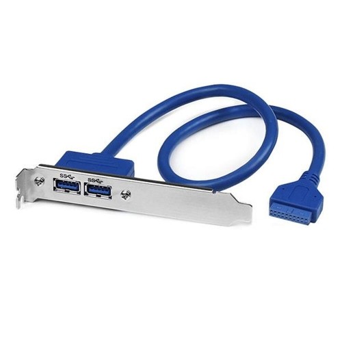 USB Kabelis Startech USB3SPLATE           IDC Zils image 2