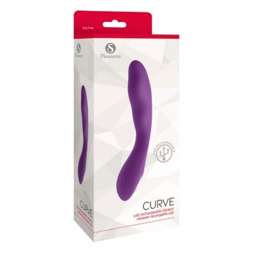G-Spot Vibrator S Pleasures Curve Lilac image 2