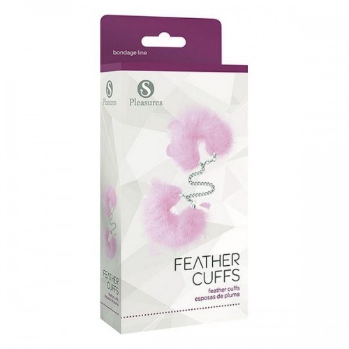 Cuffs S Pleasures Feather Pink image 2