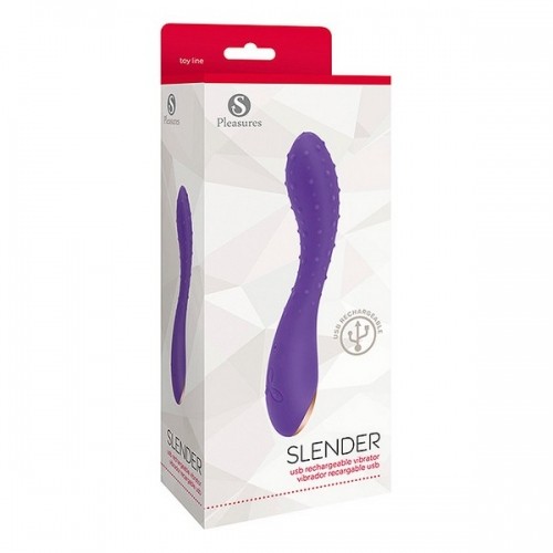 G-Spot Vibrator S Pleasures Slender Purple image 2