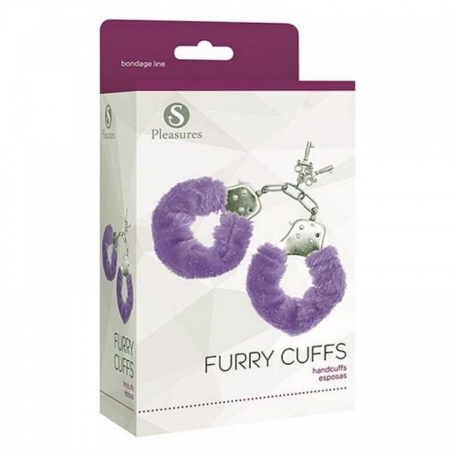 Cuffs S Pleasures Furry Lilac image 2