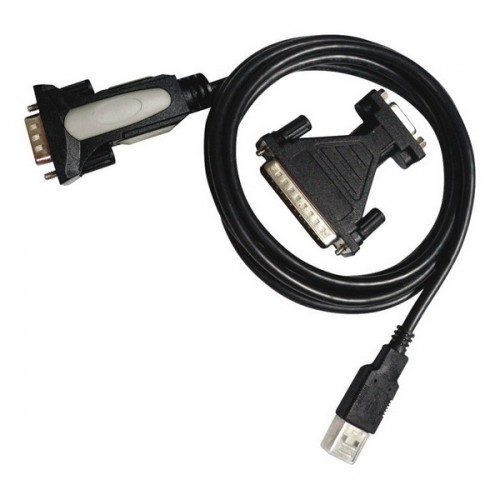 USB uz RS232 Adapteris NANOCABLE 10.03.2002 1,8 m Melns image 2