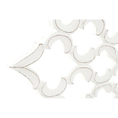 Настенное зеркало DKD Home Decor Белый Стеклянный Деревянный MDF (120 x 3 x 120 cm) image 2