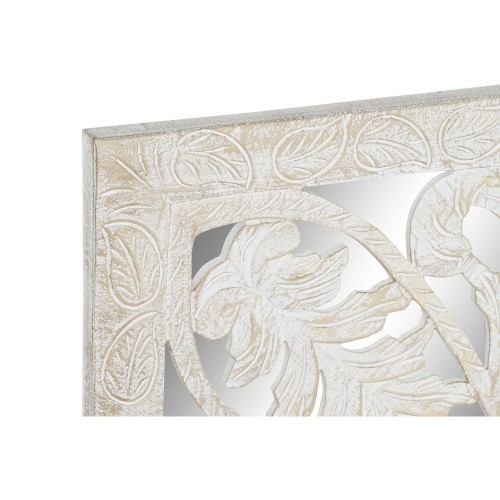 Sienu dekors DKD Home Decor spogulis Koks MDF (121.5 x 3 x 121.5 cm) image 2