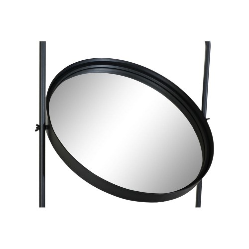 Полка для ванной DKD Home Decor Чёрный Металл Зеркало (55 x 20 x 120 cm) image 2