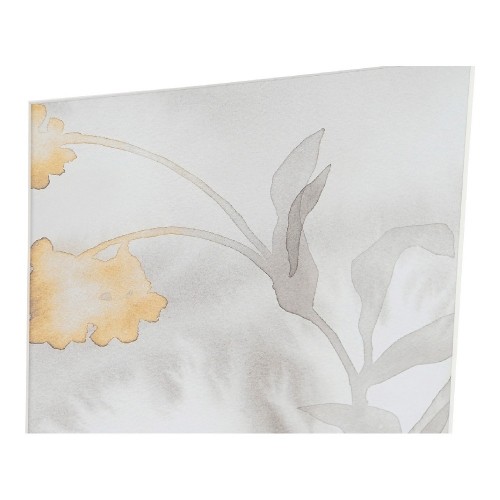 Glezna DKD Home Decor Drawed Leaf Loksnes (2 pcs) (33 x 3 x 38 cm) image 2