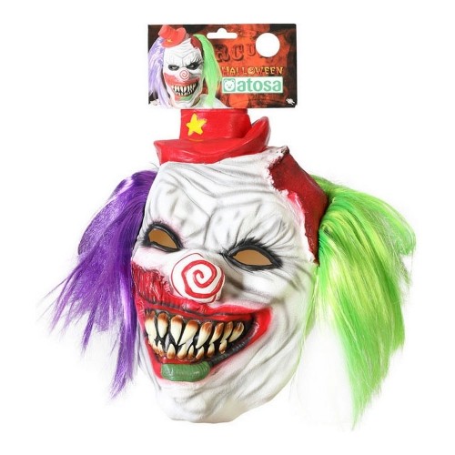 Mask Halloween Evil Male Clown image 2