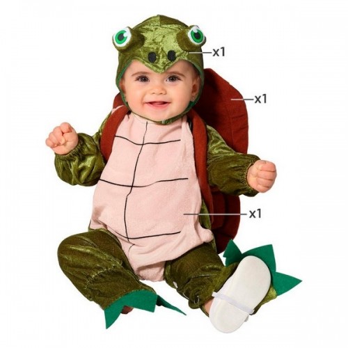 Bigbuy Carnival Маскарадные костюмы для младенцев Черепаха image 2