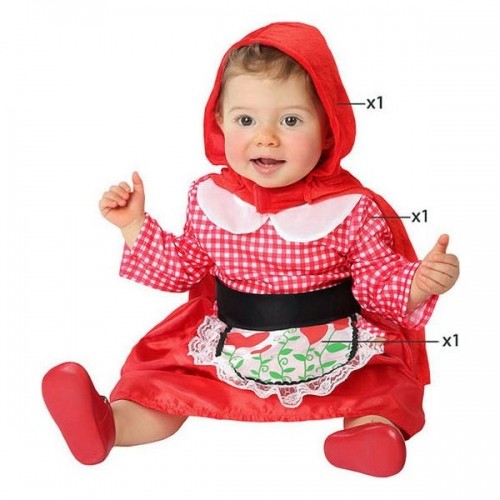 Bigbuy Carnival Маскарадные костюмы для младенцев Красная шапочка image 2
