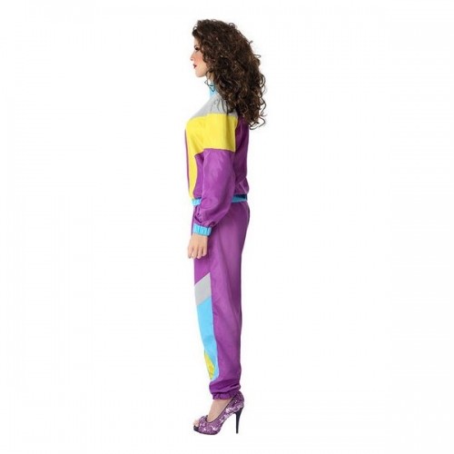 Costume for Adults Purple 80s image 2