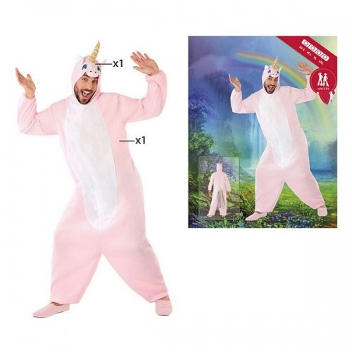 Bigbuy Carnival Маскарадные костюмы для взрослых Единорог Розовый (2 Pcs) image 2