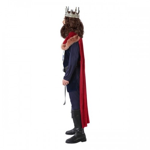 Bigbuy Carnival Маскарадные костюмы для взрослых 113893 Король средневековый Тёмно Синий Красный image 2