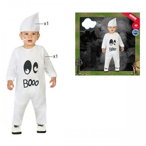 Bigbuy Carnival Маскарадные костюмы для младенцев Призрак (24 Months) image 2