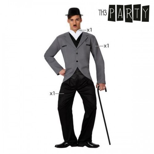 Costume for Adults Th3 Party Black (2 Pieces) image 2