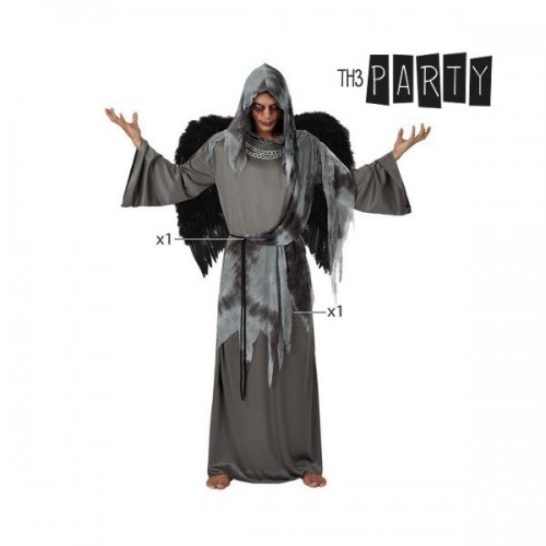 Costume for Adults 9361 Black angel (2 Pcs) image 2