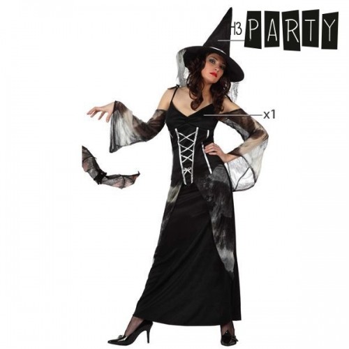 Costume for Adults Th3 Party Black (2 Pieces) image 2