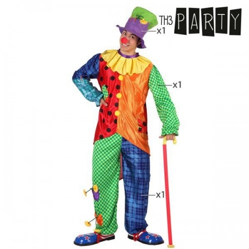 Bigbuy Carnival Маскарадные костюмы для взрослых Паяц image 2