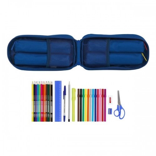 Backpack Pencil Case BlackFit8 M747 Dark blue 12 x 23 x 5 cm (33 Pieces) image 2