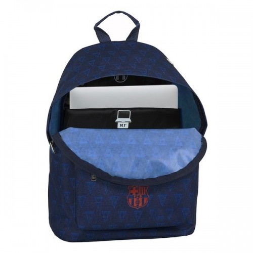 Laptop Backpack F.C. Barcelona 14,1'' Navy Blue 31 x 41 x 16 cm image 2