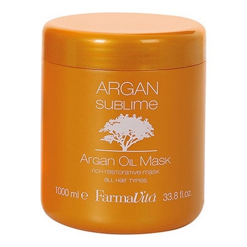 Восстанавливающая капиллярная маска Argan Sublime Farmavita Argan Sublime image 2